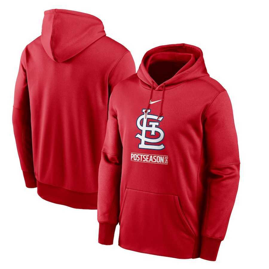 Men's St. Louis Cardinals Nike Red 2020 Postseason Collection Pullover Hoodie,We sell and wholesale Men's St. Louis Cardinals Nike Red 2020 Postseason Collection Pullover Hoodie on line form chian!